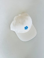 flower baseball hat (cream)