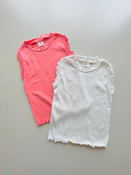 ribbed tank tops - pack of 2