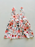 coral blooms dress