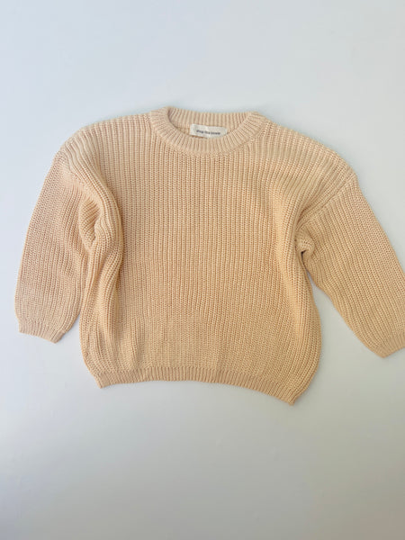 little bowie oversized knit sweater
