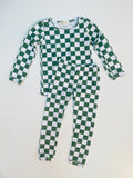 little bowie checkered lounge set