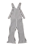 knot flare overalls